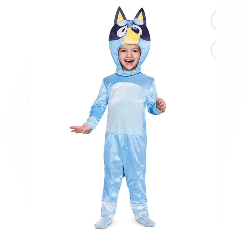 Pre-Owned Bluey Halloween Costume for Toddler, Size 3-4T, by Disguise